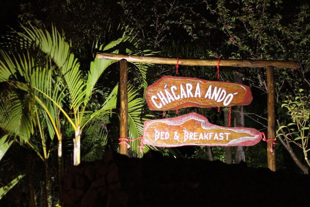 Chacara Ando Bed And Breakfast Aguas de Santa Barbara Εξωτερικό φωτογραφία
